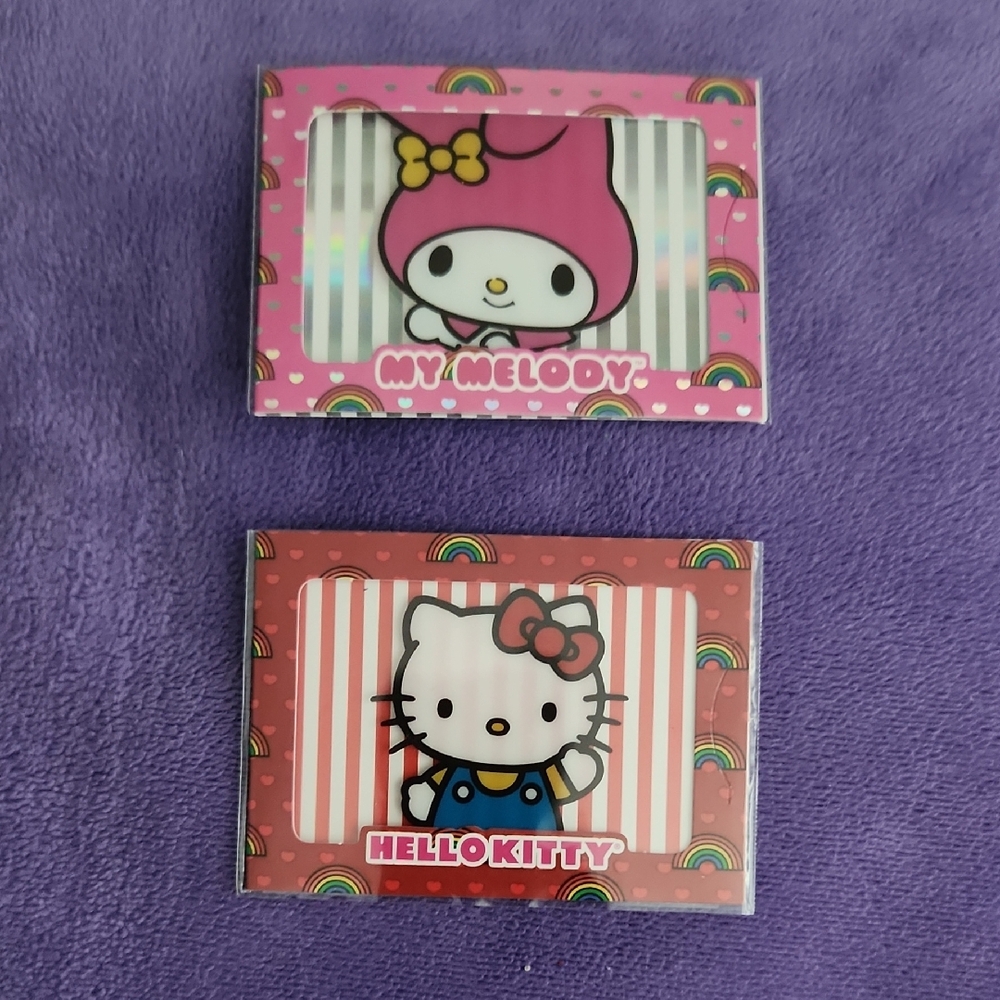 Sanrio Cybercel 3D Trading Card Hello Kitty My Melody (Super Rare)